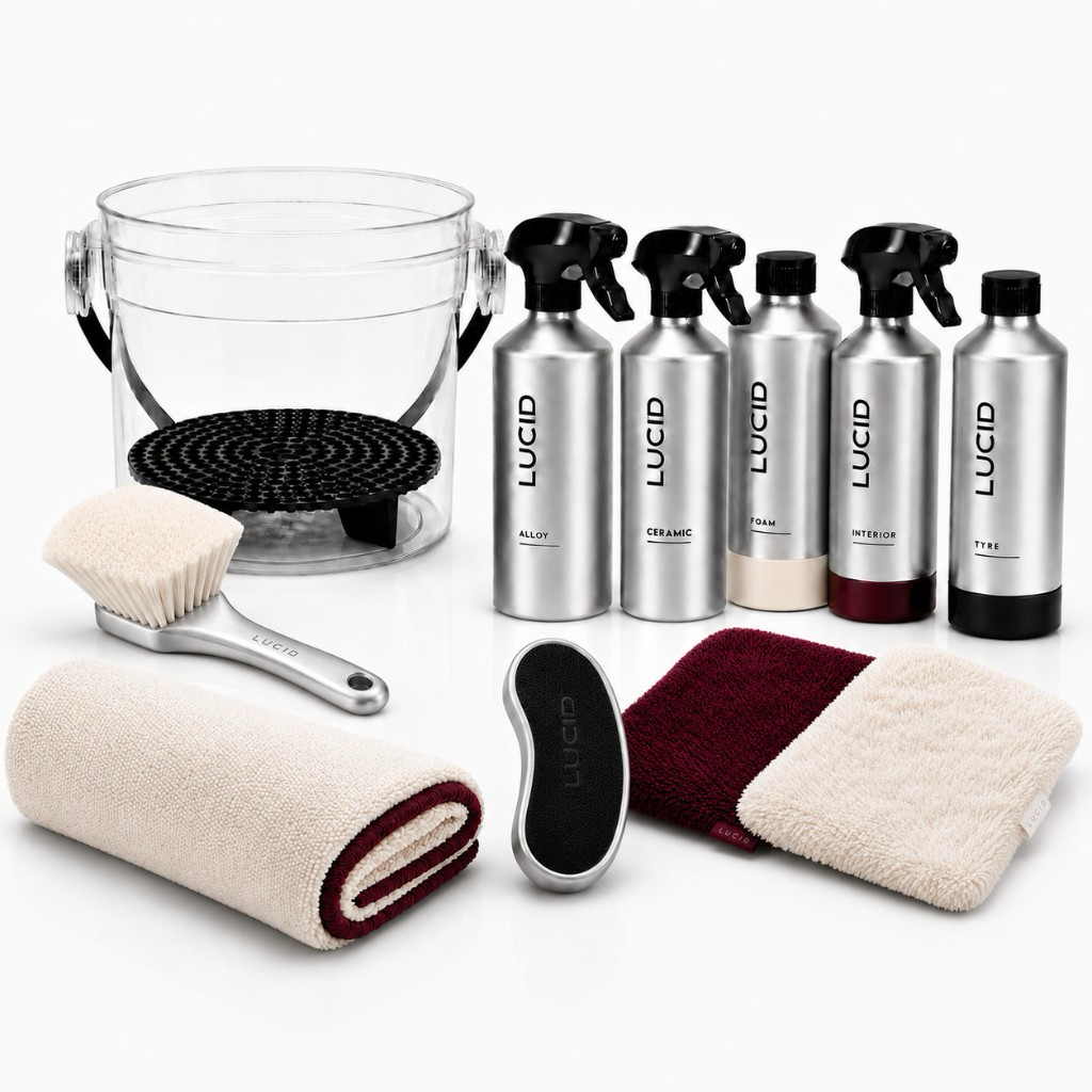 LUCID Complete Detailing System full ten-piece car care kit